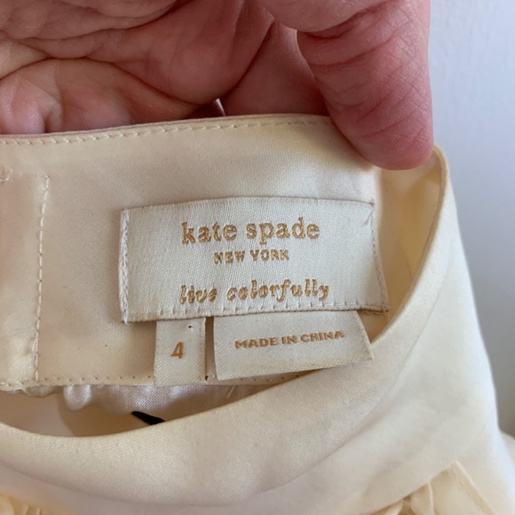 Kate Spade Ruffle Silk Blouse - Picture 5 of 8